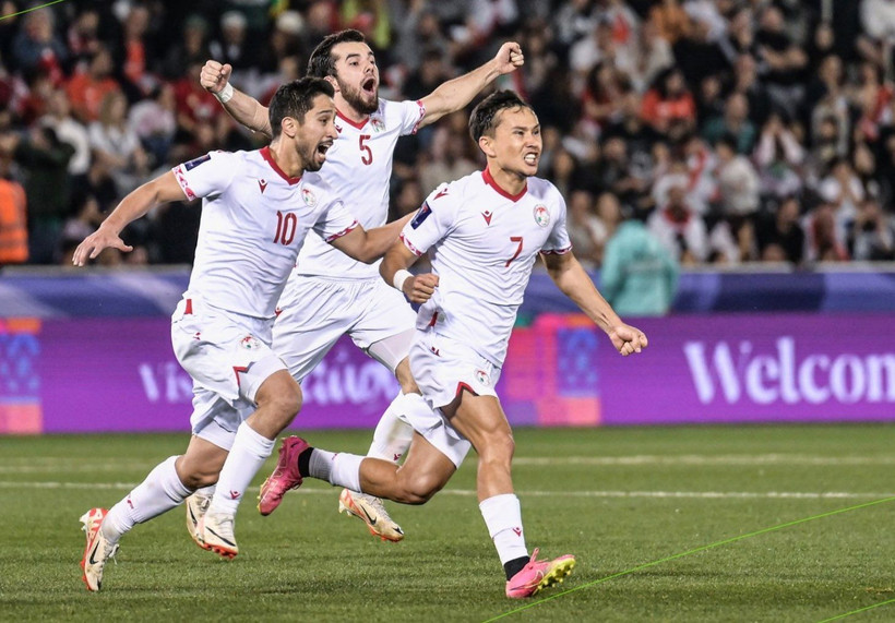 Tajikistan giành quyền vào vòng 1/8 Asian Cup 2023. (Nguồn: AFC)