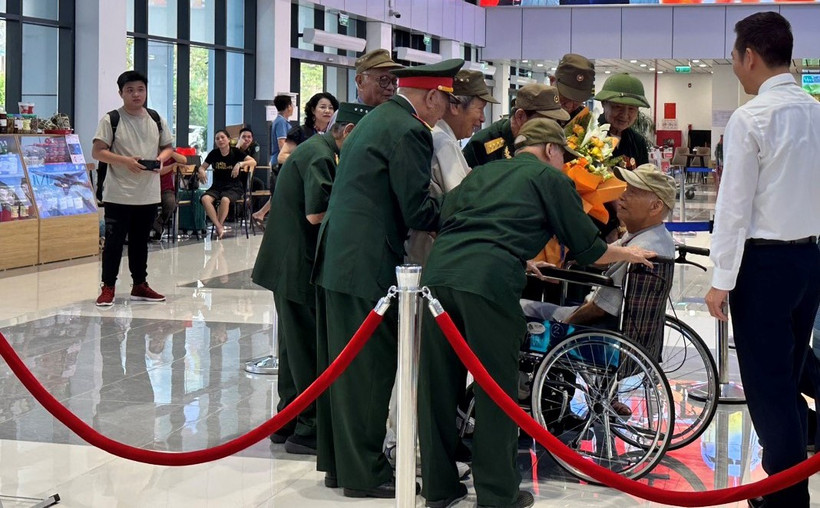 Lượng hành khách đi/đến Cảng Hàng không Điện Biên đã tăng mạnh trong những ngày vừa qua. (Ảnh: PV/Vietnam+)