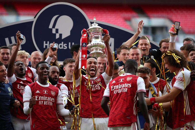 Arsenal giành chức vô địch FA Cup. (Nguồn: Reuters)
