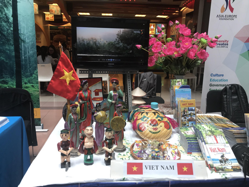 Việt Nam tham dự Ngày Diễn đàn Hợp tác Á-Âu 2018 (ASEM) tổ chức tại Jakarta, Indonesia. (Ảnh: Trần Chiến/TTXVN)