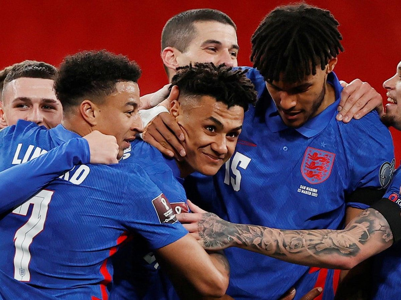 Đội tuyển Anh giành chiến thắng đậm ở trận ra quân. (Nguồn: Getty Images)