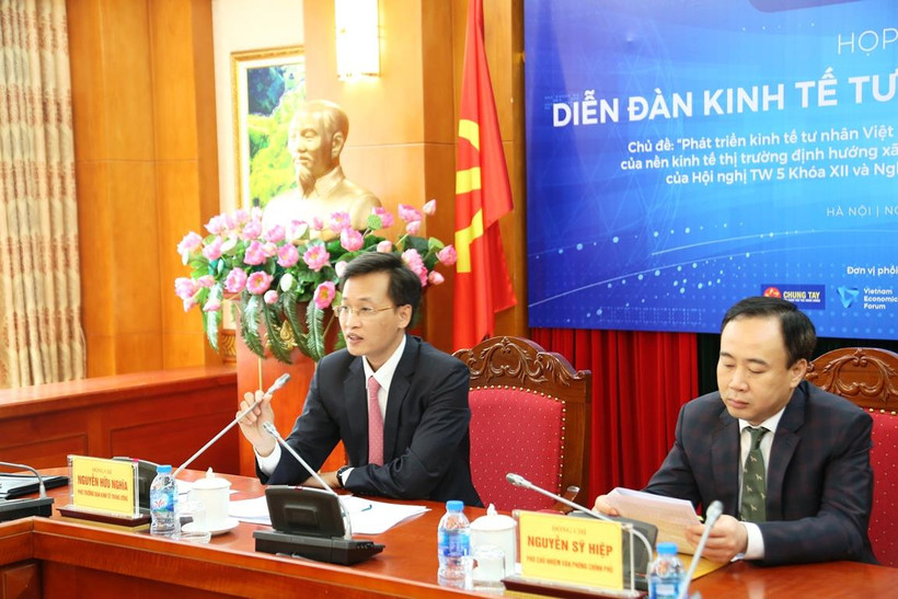 Diễn đàn sẽ dành một thời lượng lớn cho các hoạt động đối thoại công – tư tại các phiên thảo luận. (Ảnh: BTC/Vietnam+)