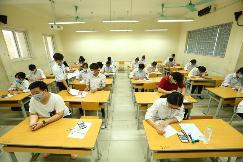 Thí sinh tham dự kỳ thi tốt nghiệp THPT 2020. (Ảnh minh họa: Minh Quyết/TTXVN)