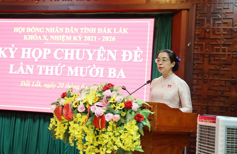  Bà Huỳnh Thị Chiến Hòa giữ chức Phó Bí thư Tỉnh ủy Đắk Lắk