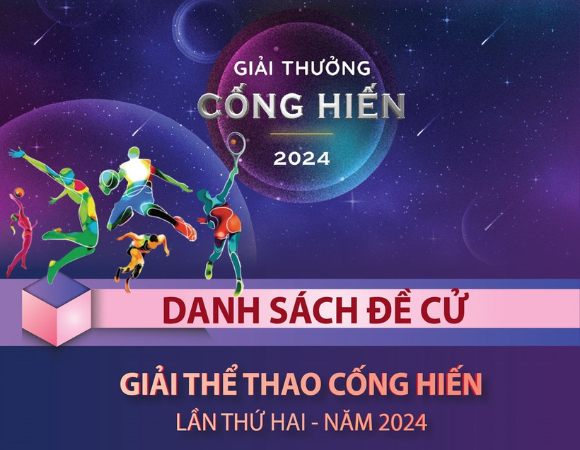 Tôn vinh các tập thể, cá nhân có cống hiến nổi bật trong lĩnh vực thể thao