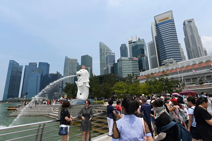 Lạm phát cơ bản trong tháng Bảy của Singapore đã ở mức thấp nhất trong vòng ba năm qua. (Ảnh: AFP/TTXVN)