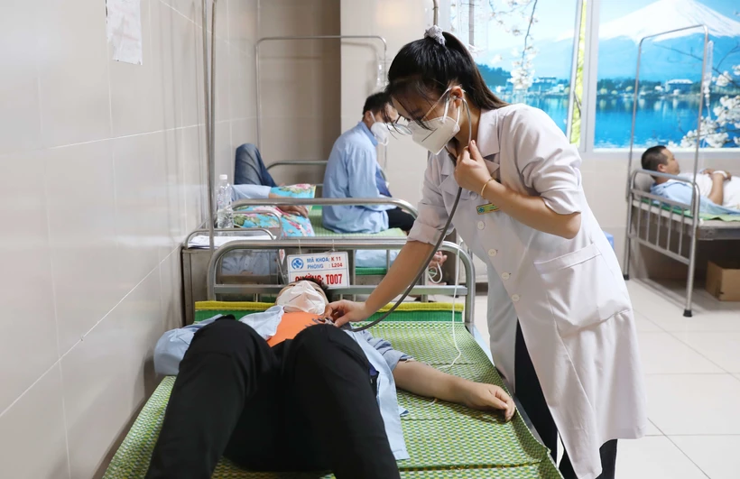 Một ca ngộ độc thực phẩm. (Ảnh: Thế Duyệt/TTXVN)