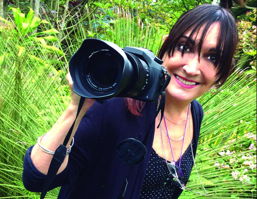 Nhiếp ảnh gia Colombia Monika Heran. (Ảnh: Sergio Dow)