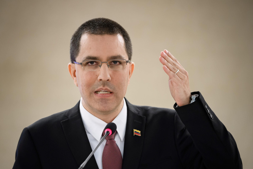 Ngoại trưởng Venezuela Jorge Arreaza. (Ảnh: AFP/TTXVN)