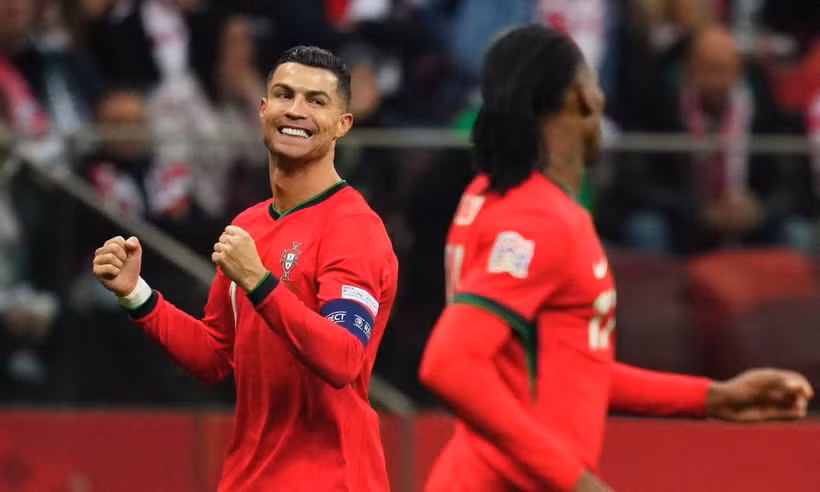 Ronaldo tiếp tục ghi bàn giúp Bồ Đào Nha chiến thắng. (Nguồn: Reuters)