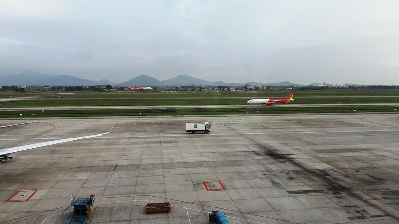 Máy bay của hãng hàng không Vietjet Air. (Ảnh: Việt Hùng/Vietnam+)