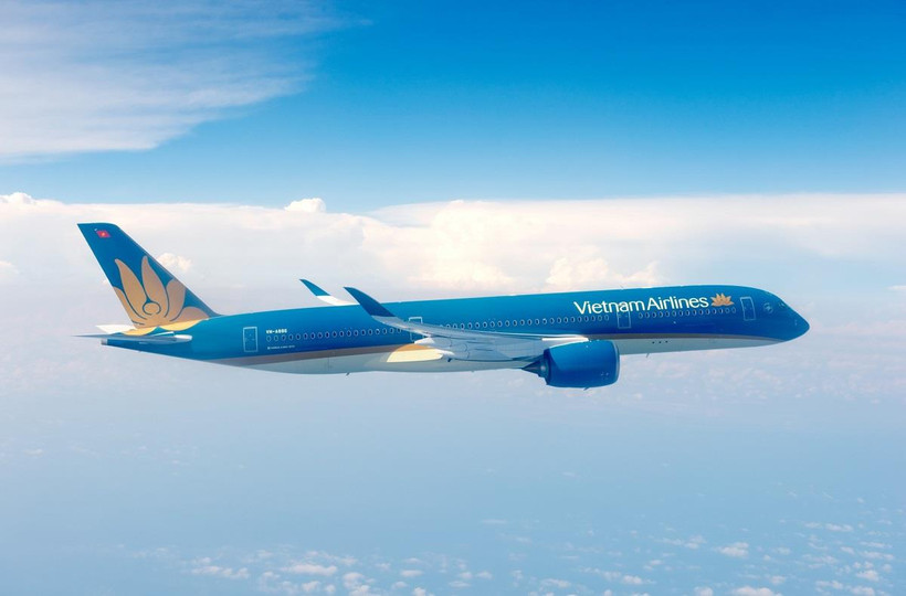 Vietnam Airlines đã khôi phục hầu hết điểm đến quốc tế, nâng tổng số chuyến khai thác trên toàn mạng quốc tế của hãng lên hơn 600 chuyến/tuần. (Ảnh: CTV/Vietnam+)