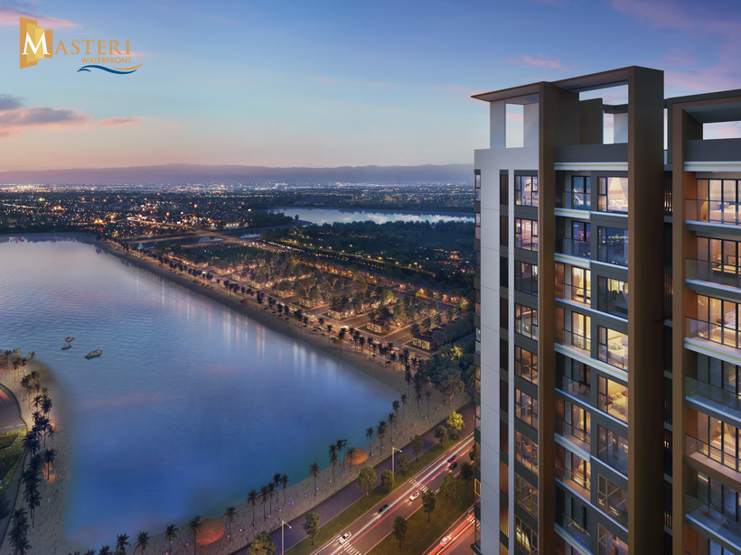 Tầm nhìn triệu đô tại Masteri Waterfront. (Nguồn: Vietnam+)