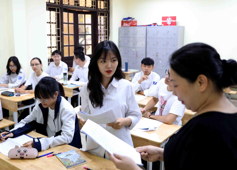 Thời điểm này, học sinh lớp 12 đang tập trung ôn tập để bước vào Kỳ thi tốt nghiệp Trung học phổ thông năm 2020 sẽ diễn ra vào tháng 8 tới. (Ảnh: Thanh Tùng/TTXVN)
