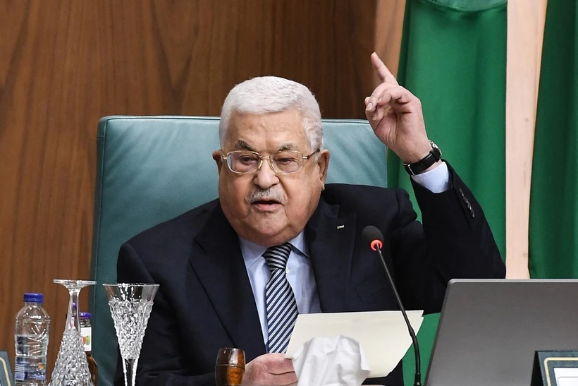 Tổng thống Palestine Mahmoud Abbas. (Ảnh: AFP/TTXVN)