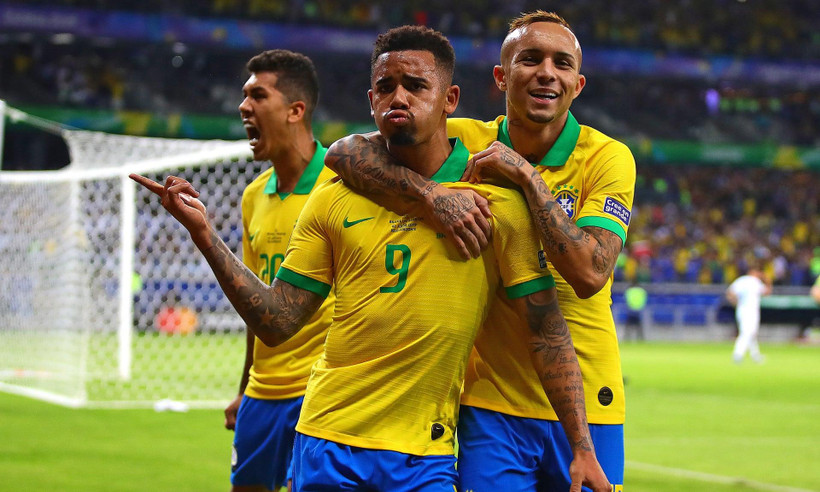 Brazil đánh bại Argentina để giành vé chung kết Copa America 2019. (Nguồn: Getty Images)