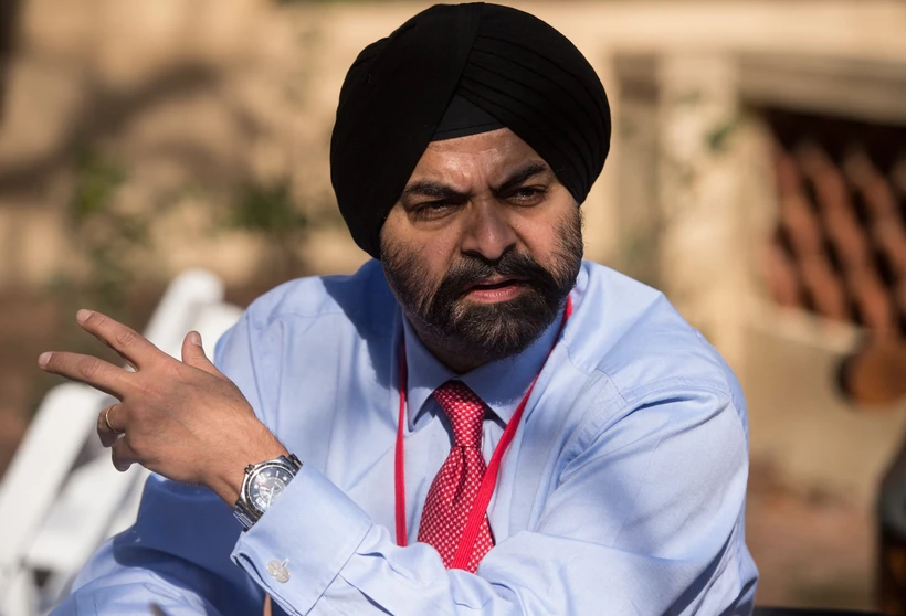 Chủ tịch Ngân hàng Thế giới (WB) Ajay Banga. (Nguồn: AFP/TTXVN)