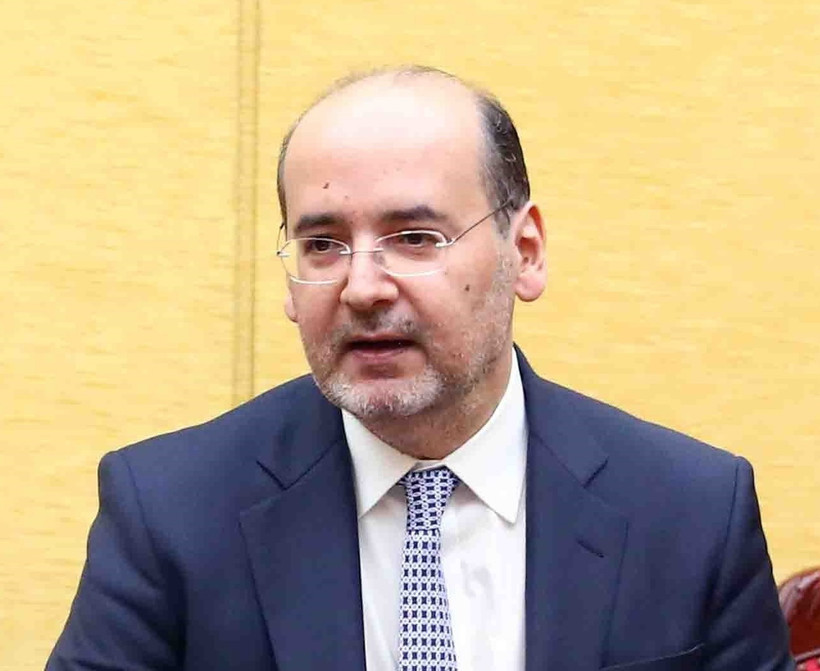 Đại sứ Đặc mệnh Toàn quyền Thổ Nhĩ Kỳ tại Việt Nam Haldun Tekneci. (Ảnh: Phạm Kiên/TTXVN)