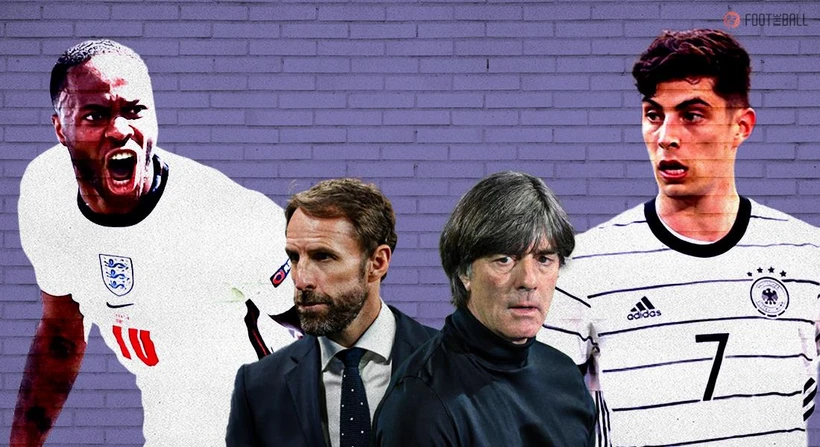 Đức hay Anh sẽ giành vé vào vòng tứ kết EURO 2020? (Nguồn: foottheball)