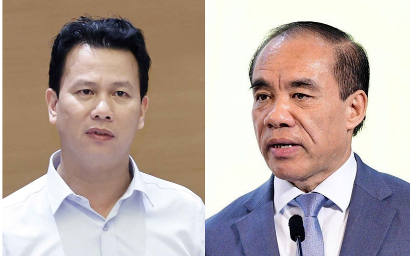 Ông Đặng Quốc Khánh và ông Chẩu Văn Lâm. (Nguồn: TTXVN)