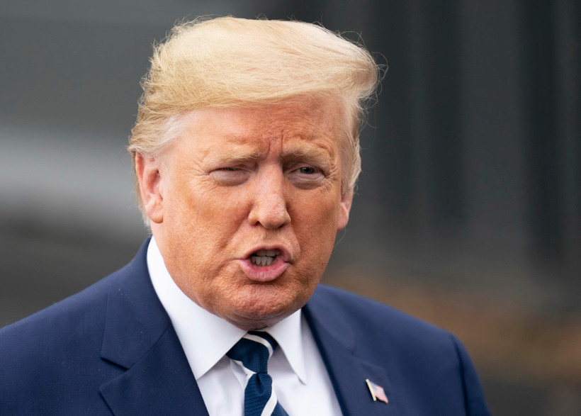 Tổng thống Mỹ Donald Trump. (Ảnh: THX/TTXVN)