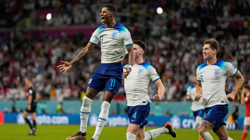 Marcus Rashford rực sáng mang chiến thắng về cho tuyển Anh. (Nguồn: Getty Images)