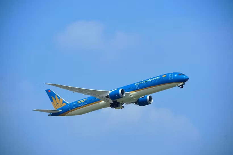 Máy bay của hãng hàng không Vietnam Airlines. (Ảnh: Hoàng Anh/Vietnam+)