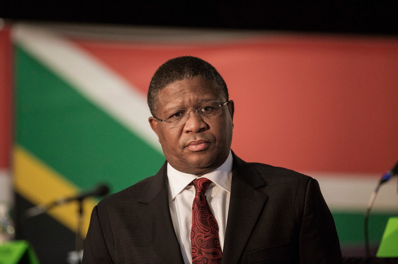 Tổng Thư ký đảng Đại hội dân tộc Phi (ANC) tại Nam Phi, ông Fikile Mbalula. (Ảnh: AFP/TTXVN)
