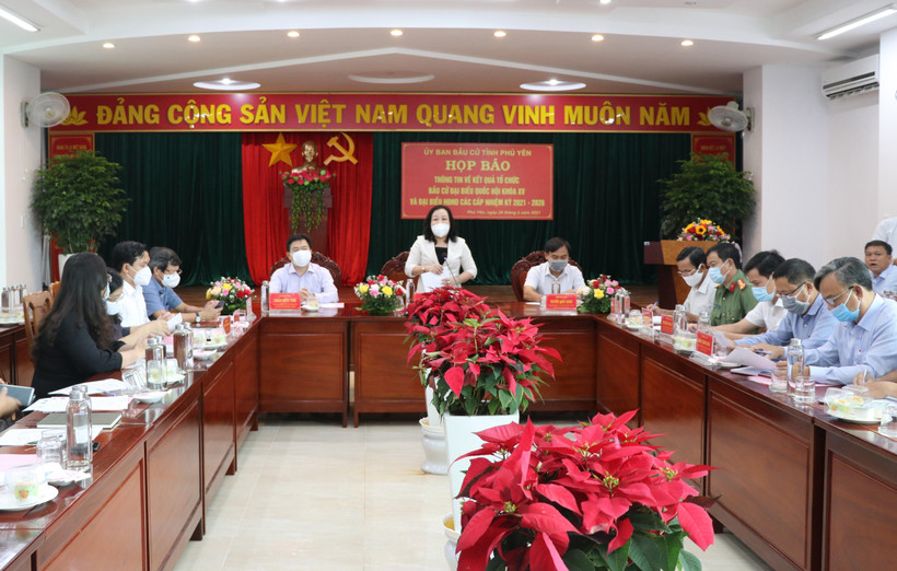 Quang cảnh buổi họp báo. (Ảnh: Phạm Cường/TTXVN)