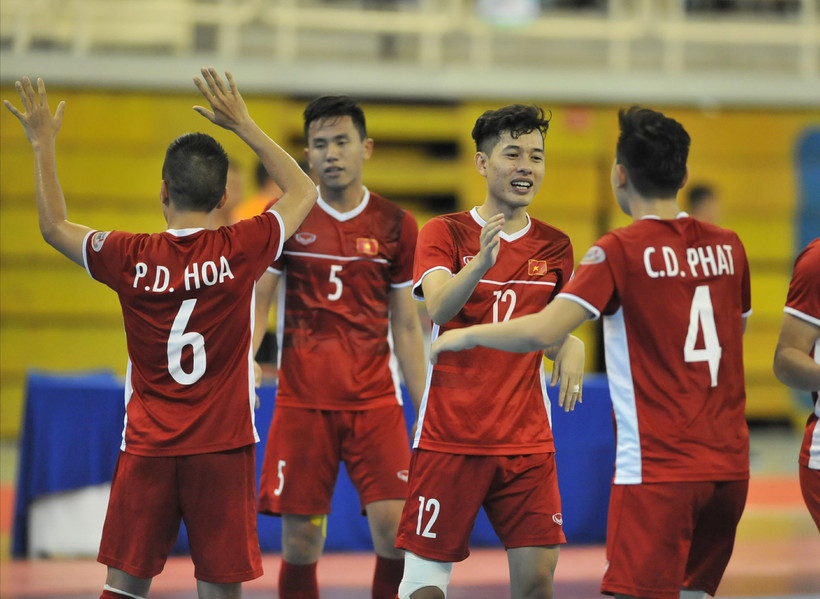 Tuyển Việt Nam giành vé dự vòng chung kết giải futsal châu Á 2020.