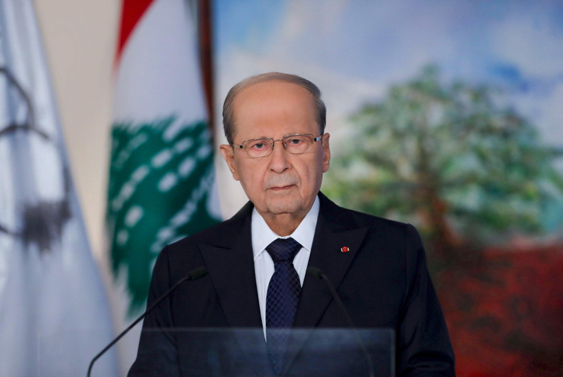 Tổng thống Liban Michel Aoun. (Ảnh: AFP/TTXVN)