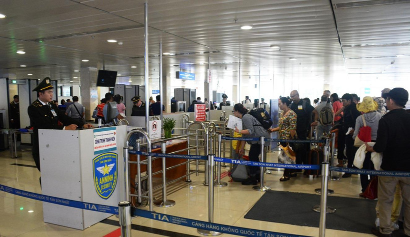 Một hành khách bị cấm bay 1 tháng do vi phạm quy định về an ninh hàng không. (Ảnh minh họa: Việt Hùng/Vietnam+)