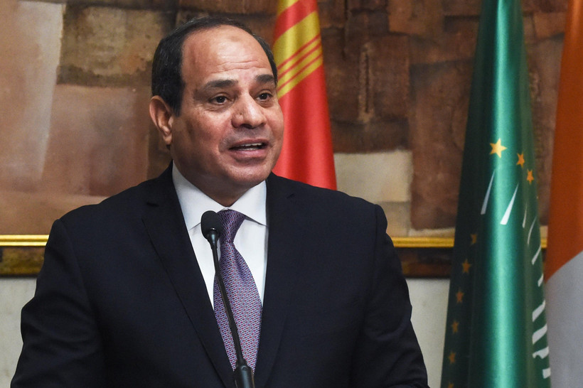 Tổng thống Ai Cập Abdel-Fattah El-Sisi. (Ảnh: AFP/TTXVN)