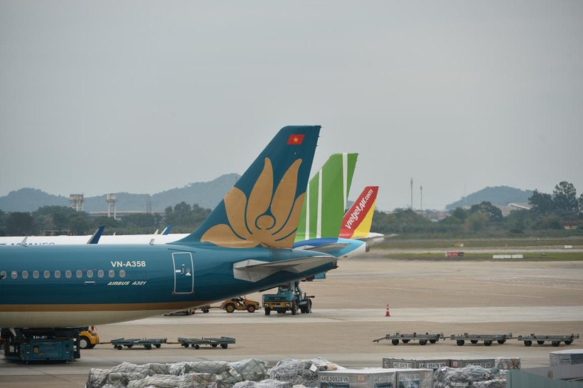 Dự báo thị trường hàng không Việt Nam sẽ bắt đầu phục hồi từ giữa quý 3/2021. (Ảnh: CTV/Vietnam+)