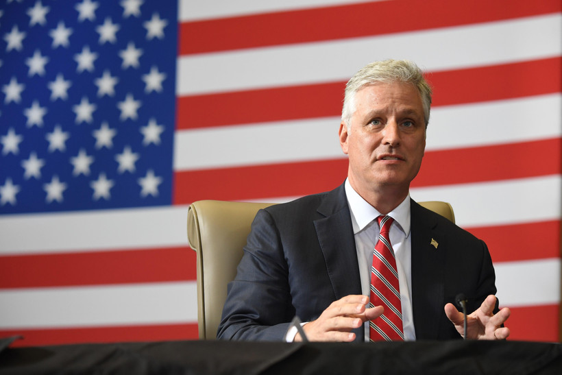 Cố vấn An ninh quốc gia Mỹ Robert O'Brien. (Ảnh: AFP/TTXVN)