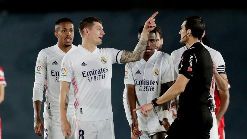 Real Madrid lỡ cơ hội lên ngôi đầu. (Nguồn: Getty Images)