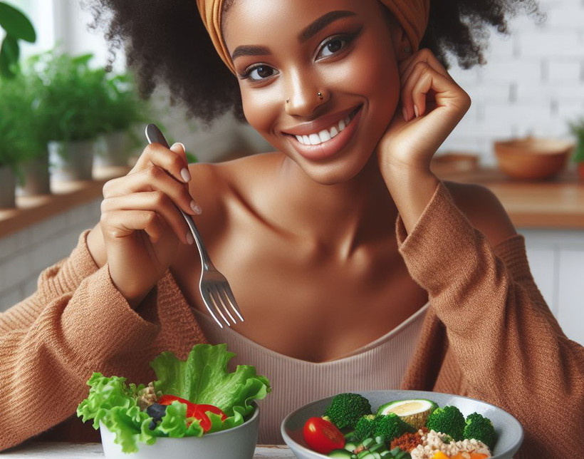 Xu hướng ăn thuàn chay có thể sẽ lên ngôi trong năm 2024. (Nguồn: Bing)