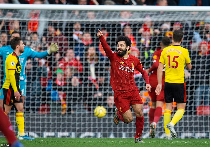 Salah mang chiến thắng về cho Liverpool.