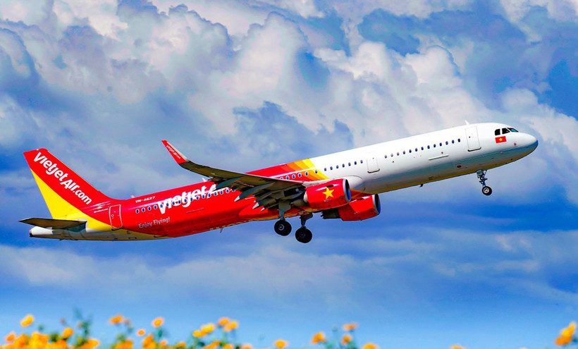 Vietjet là một trong số ít hãng hàng không trên thế giới có lợi nhuận trong năm 2020. (Ảnh: CTV/Vietnam+)