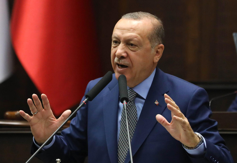 Tổng thống Thổ Nhĩ Kỳ Recep Tayyip Erdogan. (Ảnh: AFP/TTXVN)