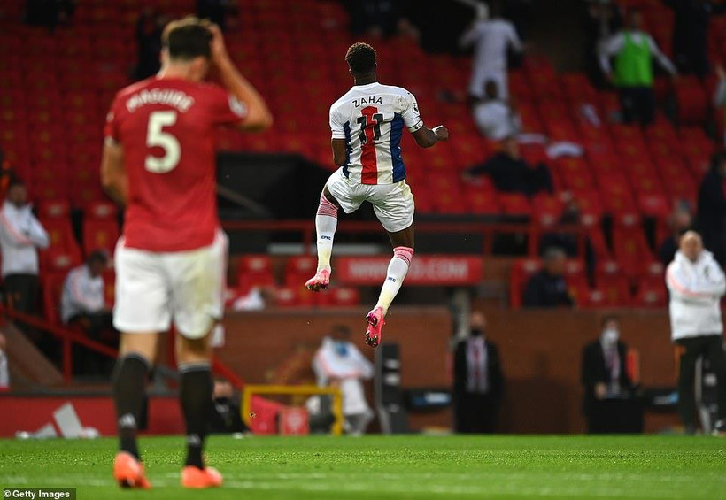 Wilfried Zaha khiến đội bóng cũ thất bại. (Nguồn: Getty Images)