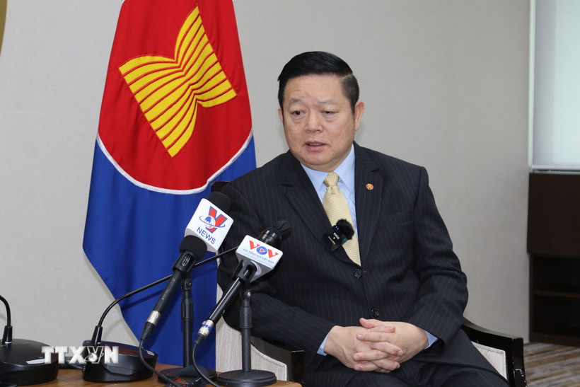 Tổng Thư ký ASEAN Kao Kim Hourn. (Ảnh: TTXVN)
