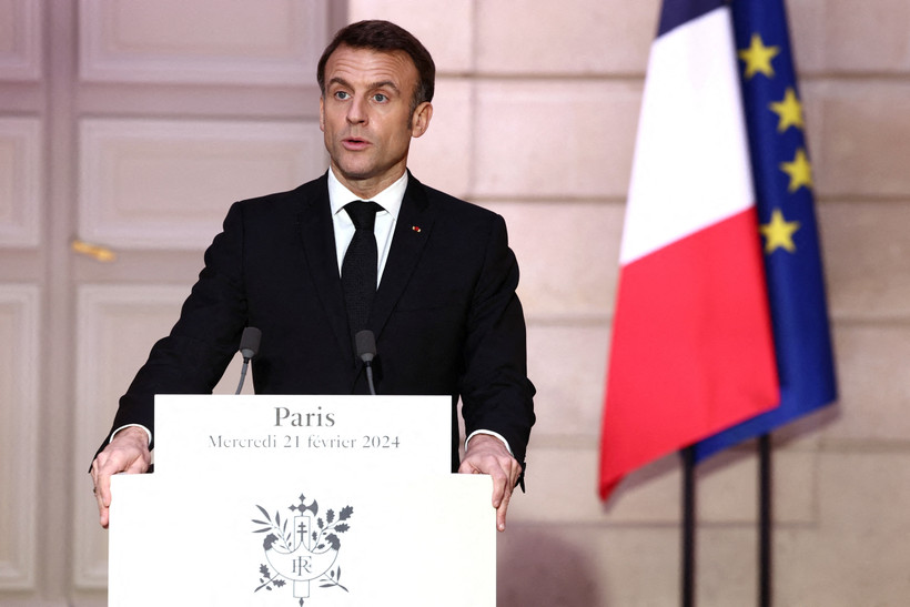 Tổng thống Pháp Emmanuel Macron. (Ảnh: AFP/TTXVN)