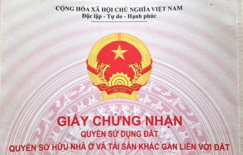 Hộ gia đình, cá nhân sử dụng đất ổn định từ ngày 15/10/1993 đến trước ngày 1/7/2014, mà không xảy ra tranh chấp sẽ được cấp sổ đỏ. (Ảnh: Hùng Võ/Vietnam+)