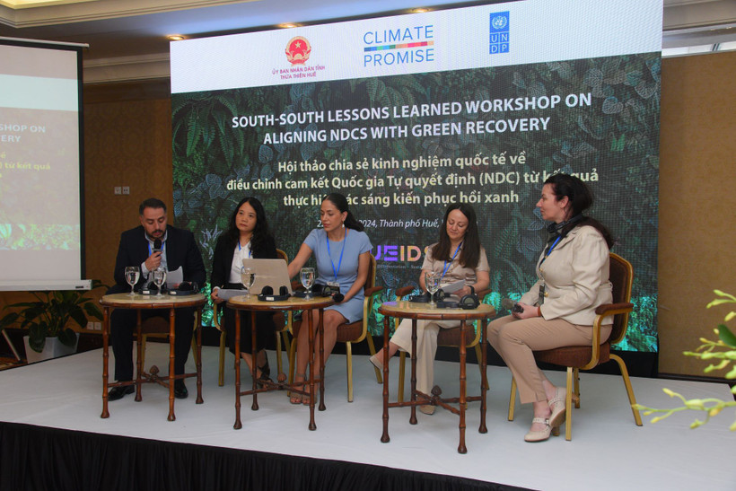 Hội thảo có sự tham gia từ đối tác tham gia dự án, các đại diện quốc tế của UNDP đến từ Benin, Albania, Ecuador, Jordan và các đại biểu Việt Nam. (Vietnam+)