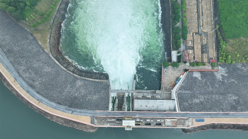 Thủy điện Thác Bà. (Ảnh: Tuấn Anh/TTXVN)