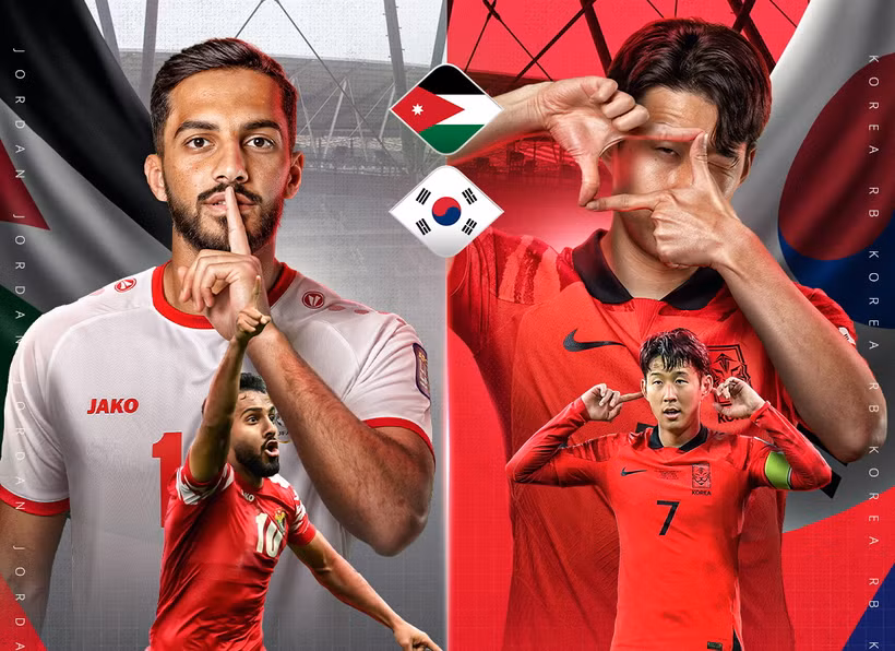 Jordan hay Hàn Quốc sẽ giành vé chung kết Asian Cup 2023? (Nguồn: AFC)