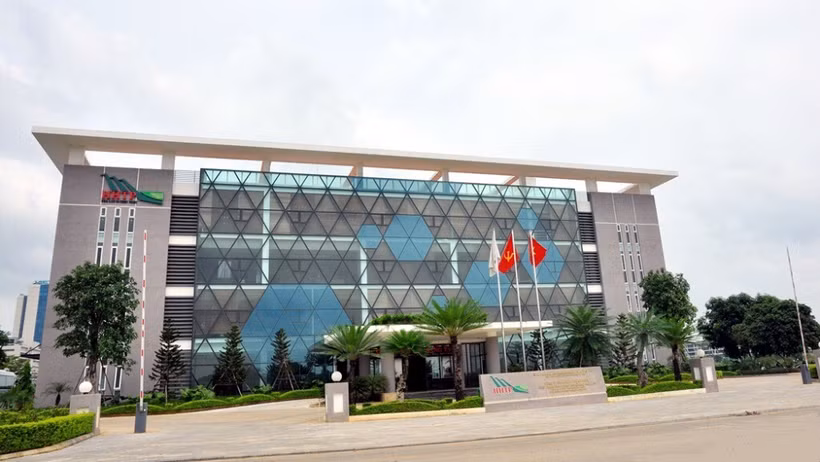 Trụ sở Công ty TNHH Một thành viên Phát triển Khu Công nghệ cao Hoà Lạc. (Ảnh: VGP)