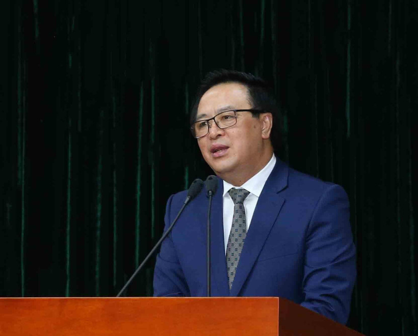 Ông Hoàng Bình Quân, Ủy viên Trung ương Đảng, Trưởng Ban Đối ngoại Trung ương. (Ảnh: Phương Hoa/TTXVN)