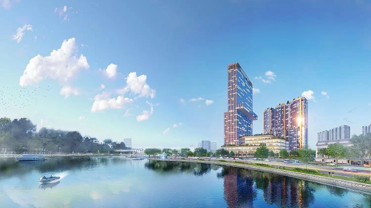 Land Saigon phát hành 1.850 tỷ đồng trái phiếu trong tháng 10 song báo cáo tài chính quý 3 ghi nhận lỗ 14,2 tỷ đồng và dòng tiền hoạt động kinh doanh đang âm. (Ảnh: Land Saigon)